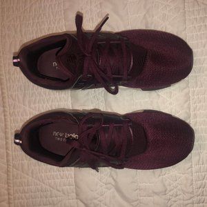 Maroon New Balance Tennis Shoes